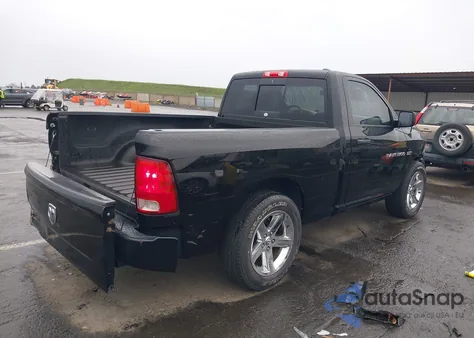 2012 Ram 1500 St из США, поврежденный, VIN 3C6JD6AT8CG260612